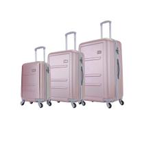 Conjunto de malas de viagem P, M e G Montreal Swiss Move Rose