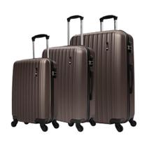 Conjunto de malas de viagem PMG Londres Swiss Move Marrom