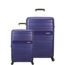 Conjunto de Malas em Polipropileno American Tourister Sunside 2 Pcs P/m Azul