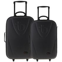 Conjunto de Malas em Tecido Tonin Linha Retrô (M + G)