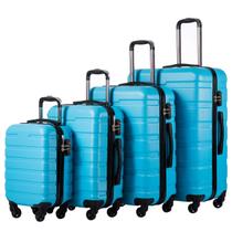 Conjunto de Malas Hardshell Spinner Coolife 16/20/24/28" Azul Conjunto de Malas Hardshell Spinner Coolife 16/20/24/28" Azul