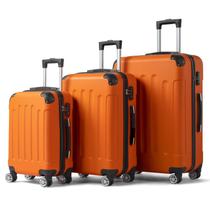 Conjunto de Malas Karl home 20/24/28" ABS com Fechadura TSA Laranja