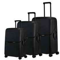 Conjunto de Malas Magnum Eco Samsonite Polipropileno Cadeado TSA 4 Rodas Duplas 3 Peças P, M e G