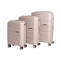 Conjunto de Malas Polipropileno Travelux Basel II - P, M e G Conjunto de Malas Polipropileno Travelux Basel II - P, M e G