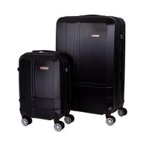 Conjunto de Malas Travelux Arosa P e G Preto