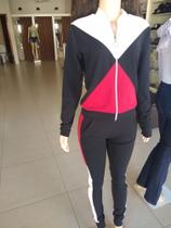 Conjunto de malha Alice modas preta m