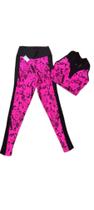 Conjunto de malhação na cor Rosa e preto Tam 42 Conjunto de malhação na cor Rosa e preto Tam 42