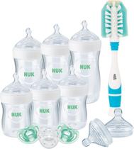 Conjunto de mamadeiras NUK Simply Natural Newborn com mamilos 150 ml Conjunto de mamadeiras NUK Simply Natural Newborn com mamilos 150 ml