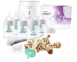 Conjunto de Mamadeiras Philips Avent Anti-Cólica com Sistema de Ventilação