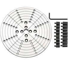 Conjunto de mandíbulas Cole de 8 polegadas para mandril de torno de madeira VINWOX de 3,5 polegadas