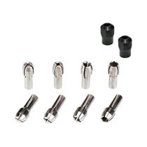 Conjunto De Mandril Rotativo De Troca Rápida 10 Peças 1mm 1.6mm 2.3mm 3.2mm Compatível Com Conjunto De Mandril Rotativo De Troca Rápida 10 Peças 1mm 1.6mm 2.3mm 3.2mm Compatível Com