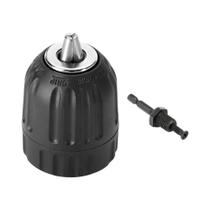 Conjunto De Mandril Sem Chave De 0.8mm-10mm Com Adaptador De Encaixe Rápido Hexagonal 3/8-24UNF Para