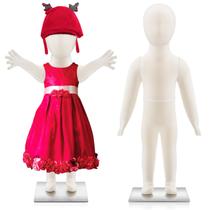 Conjunto de manequins infantis DoubleFill, 2, espuma, corpo inteiro, 78 cm