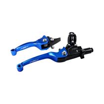 Conjunto De Manetes De Freio E Embreagem Em Alumínio CNC Estilo ASV Anti-Queda Para Motocross Conjunto De Manetes De Freio E Embreagem Em Alumínio CNC Estilo ASV Anti-Queda Para Motocross