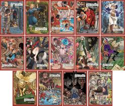 Conjunto de Mangás Yen Press Delicious in Dungeon Volumes 1-14
