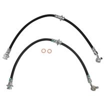 Conjunto de mangueiras de freio TRQ Front compatível com Nissan Sentra 2000-2006 Conjunto de mangueiras de freio TRQ Front compatível com Nissan Sentra 2000-2006