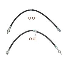 Conjunto de mangueiras de freio TRQ Front compatível com Toyota Highlander 2001-2004 Conjunto de mangueiras de freio TRQ Front compatível com Toyota Highlander 2001-2004