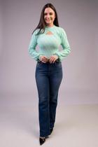 Conjunto de MANGUITO com REGATA em Tricô - Jéssi