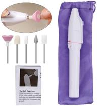 Conjunto De Manicure Elétrico De Lixa Elétrica Portátil