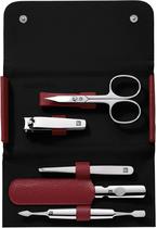 Conjunto de manicure ZWILLING Travel Size de 5 peças com estojo de couro