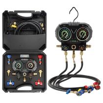 Conjunto de Manômetro Automotivo Lichamp R1234YF R134A Conjunto de Manômetro Automotivo Lichamp R1234YF R134A