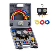 Conjunto de Manômetro de Ar Condicionado Orion Motor Tech com Manifold 3 Vias R1234yf Conjunto de Manômetro de Ar Condicionado Orion Motor Tech com Manifold 3 Vias R1234yf