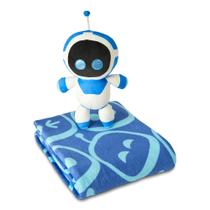 Conjunto de Manta e Almofada Northwest Astrobot 127x152cm Conjunto de Manta e Almofada Northwest Astrobot 127x152cm
