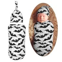 Conjunto de Manta Envolvente y Gorro para Bebé Muishi 53x27 cm Suave