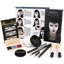 Conjunto de maquiagem BOBISUKA Halloween Goth com base branca