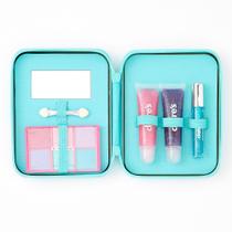 Conjunto de maquiagem Claire's Unicorn Bling Gemstone com 3 gloss labial Conjunto de maquiagem Claire's Unicorn Bling Gemstone com 3 gloss labial