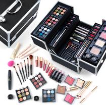 Conjunto de maquiagem Color Nymph para adolescentes e meninas e mulheres com estojo de trem Conjunto de maquiagem Color Nymph para adolescentes e meninas e mulheres com estojo de trem