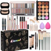 Conjunto de maquiagem KAVCENT Kit de maquiagem para mulheres com paleta de sombras Conjunto de maquiagem KAVCENT Kit de maquiagem para mulheres com paleta de sombras
