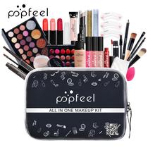 Conjunto de maquiagem POPFEEL All In One com batom de sombra 26 unidades