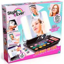 Conjunto de Maquiagem STYLE 4 EVER Estojo LED FUN