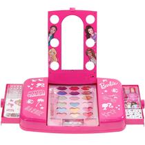 Conjunto de maquiagem Townley Girl Barbie com espelho iluminado