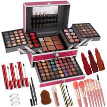 Conjunto de Maquiagem UNIFULL 132 Cores - Completo com Pincel