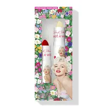 Conjunto de Maquiagem Wet n Wild Marilyn Monroe - Batom e Balm