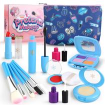Conjunto de maquiagem Woumserta Pretend Kit para meninas de 3 a 6 anos