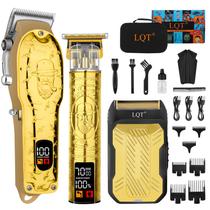 Conjunto de máquinas de cortar cabelo LQT Professional Electric Saver para homens
