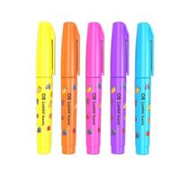 Conjunto de Marca Texto Mini Lumini Scents - 5 Cores - Neon - Cis