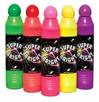 Conjunto de marcadores de bingo Dab-O-Ink Super Bright de 5 peças em néon