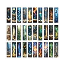 Conjunto De Marcadores De Livro Mundo Mágico Fantasia 32 Peças Para Professores Leitores Fãs