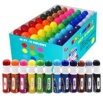 Conjunto de marcadores de pontos Bingo Daubers Yuanhe, pacote de 48 cores, 60 ml Conjunto de marcadores de pontos Bingo Daubers Yuanhe, pacote de 48 cores, 60 ml