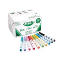 Conjunto de marcadores de tecido Crayola 588215 Classpack 80 marcadores