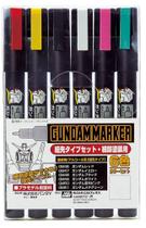 Conjunto de marcadores GSI Creos Gundam Ultra Fine de 6 cores