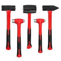 Conjunto de martelos C&T de 5 peças 454g Ball Peen Hammer 907g Sledge Hammer Conjunto de martelos C&T de 5 peças 454g Ball Peen Hammer 907g Sledge Hammer