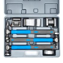 Conjunto de martelos e bonecos para reparo de carrocerias de automóveis Neiko 20730A de 7 peças Conjunto de martelos e bonecos para reparo de carrocerias de automóveis Neiko 20730A de 7 peças