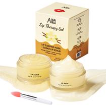 Conjunto de máscara labial e esfoliante ANAI RUI Máscara para dormir labial Vanilla Conjunto de máscara labial e esfoliante ANAI RUI Máscara para dormir labial Vanilla