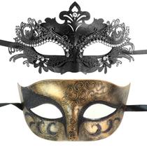 Conjunto de máscaras de máscaras Coddsmz Venetian Party Halloween Coddsmz Conjunto de máscaras de máscaras Coddsmz Venetian Party Halloween Coddsmz