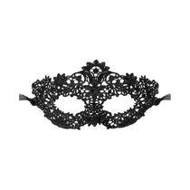 Conjunto De Máscaras De Renda Preta Elegante Para Bailes Venezianos, Festas De Halloween E Eventos